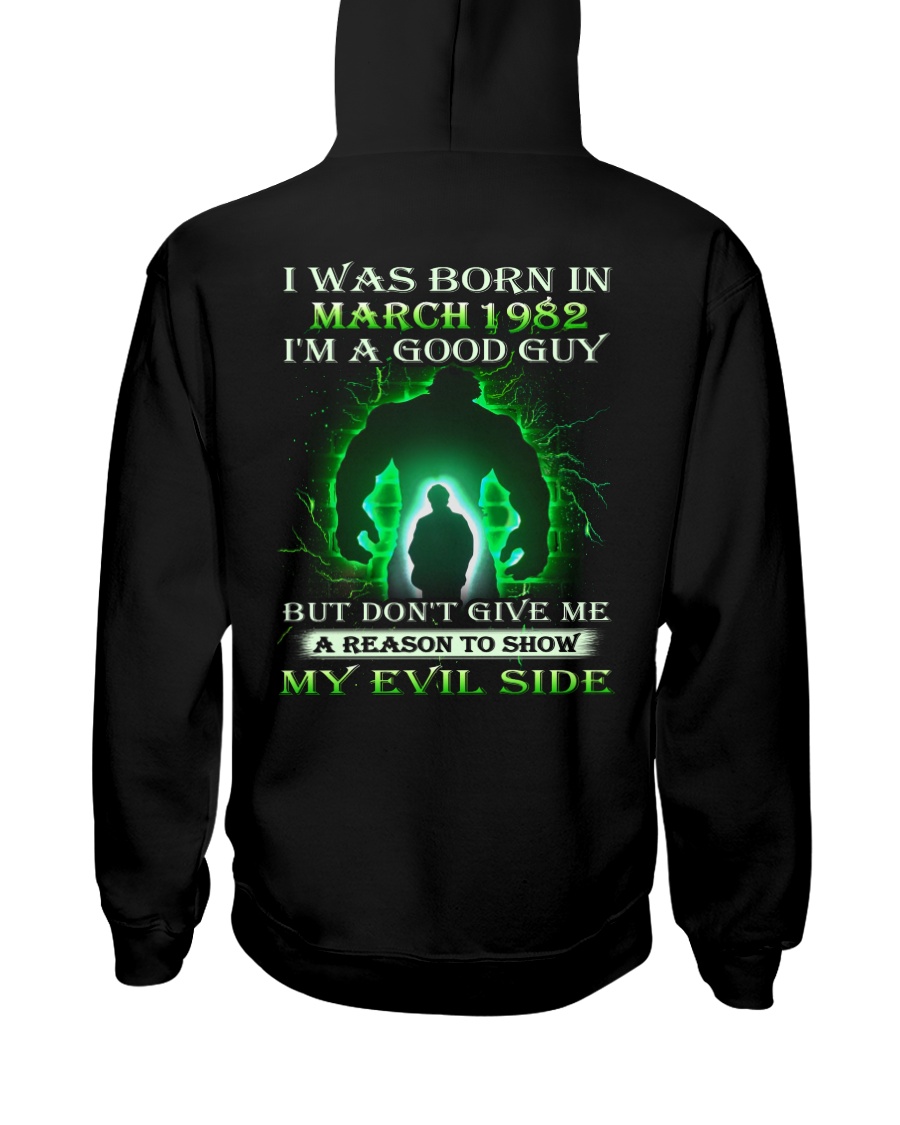 GOOD GUY YEAR 82-3 Hooded Sweatshirt