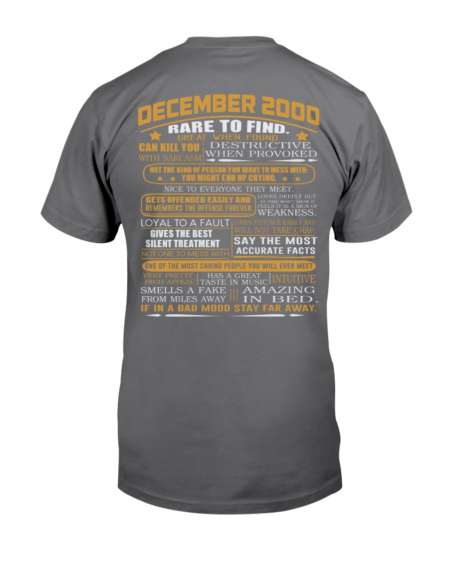 YEAR GREAT 00-12 Premium Fit Mens Tee