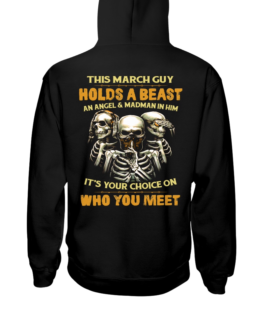 HOLDS A BEAST 3 Hooded Sweatshirt