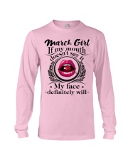 If My Mouth - Girl 03 Long Sleeve Tee thumbnail