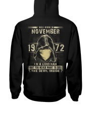 GOOD MAN 1972-11 Hooded Sweatshirt back