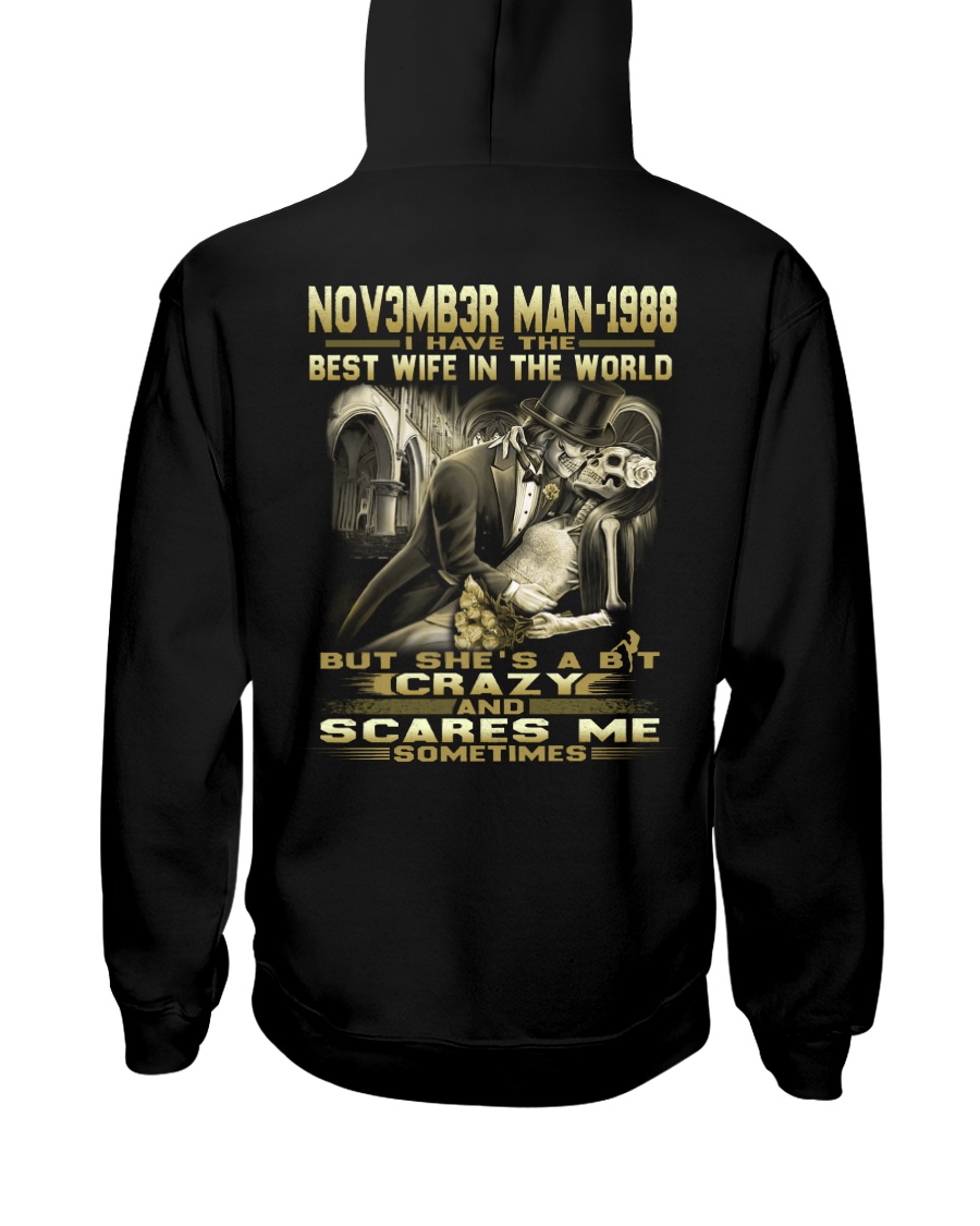 MAN THE WORLD 88-11 Hooded Sweatshirt