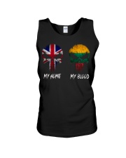 Home United Kingdom - Blood Lithuania Unisex Tank thumbnail