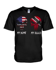 MY HOME SKULL Trinidad V-Neck T-Shirt thumbnail