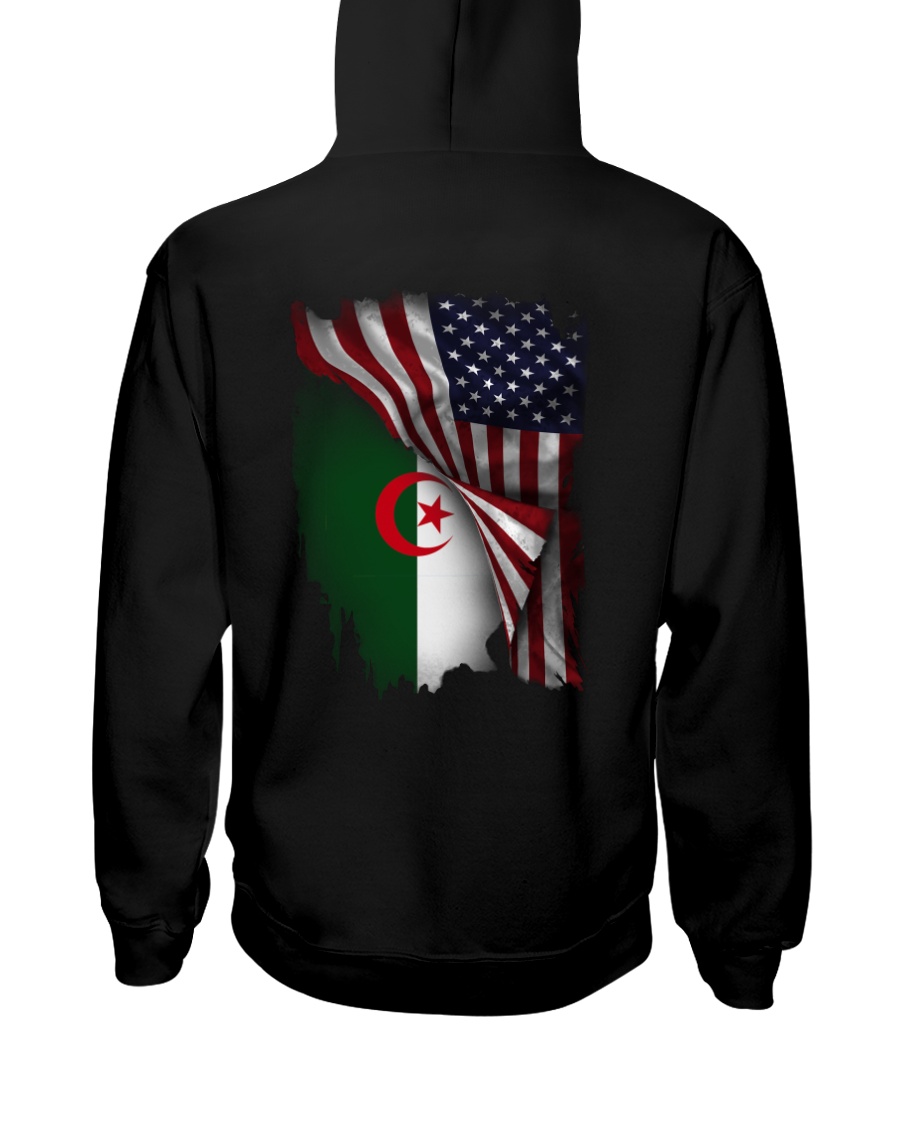 Flag-America-Algeria Hooded Sweatshirt