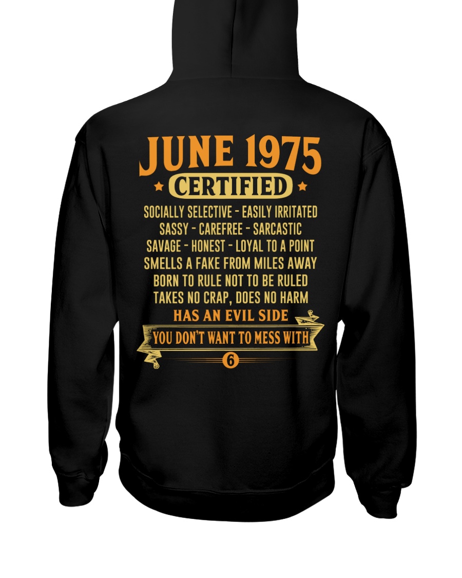 MESS WITH YEAR 75-6 Hooded Sweatshirt
