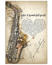 What A Wonderful World 24x36 Poster front