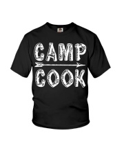 Camp Cook Outdoor Cooking Camping Youth T-Shirt tile