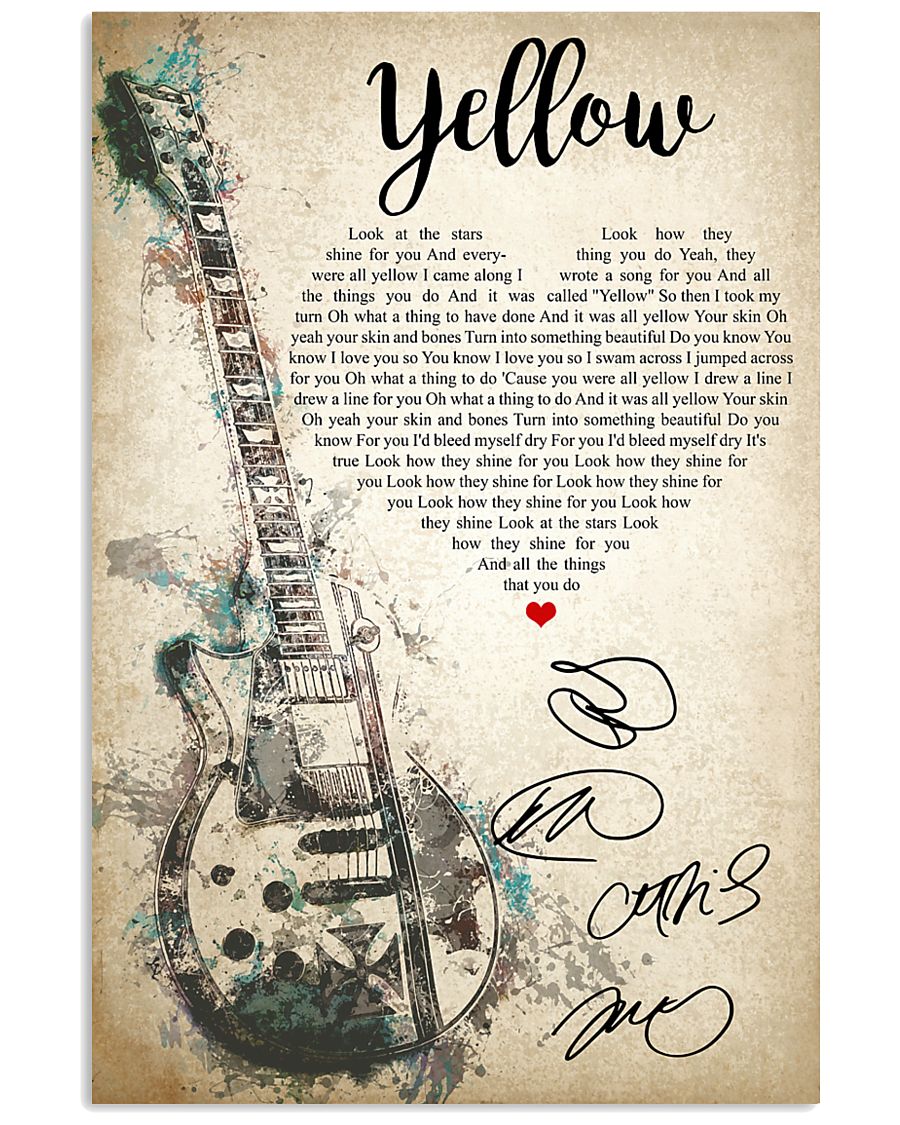 Yellow 24x36 Poster