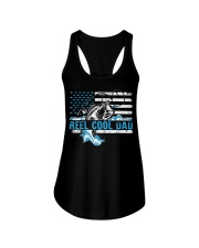 Reel cool dad Ladies Flowy Tank thumbnail
