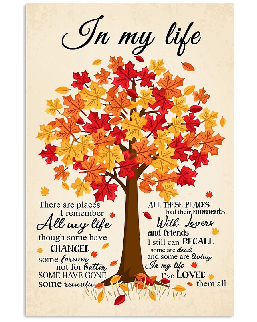 In My Life 24x36 Poster