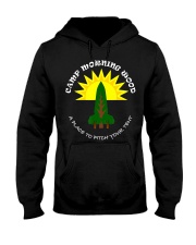 Camp Morning Wood Hooded Sweatshirt tile