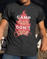 Camp Hair Don't Care Funny Camping Gift Camper Classic T-Shirt apparel-classic-tshirt-lifestyle-28