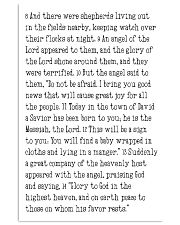 And there were shepherds living out 24x36 Poster front