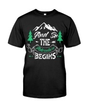 Awesome Camping Summer Camp Classic T-Shirt front
