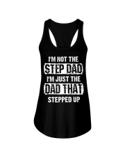 I'm not the step dad i'm just the dad Ladies Flowy Tank thumbnail