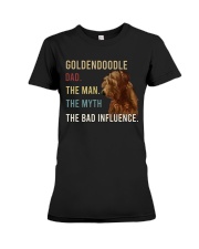 Goldendoodle Dad The man Premium Fit Ladies Tee tile