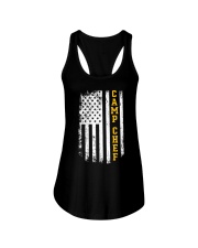 Camp Chef Funny USA FLAG Camper Ladies Flowy Tank tile