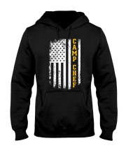Camp Chef Funny USA FLAG Camper Hooded Sweatshirt tile