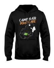 Camp Hair Dont Care Funny Camping Traveler Hooded Sweatshirt tile