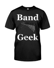 Band Geek Marimba Band Camp Classic T-Shirt front