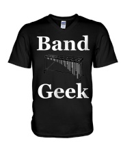 Band Geek Marimba Band Camp V-Neck T-Shirt tile
