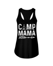 Camp Mama Summer Camp Bilingual Ladies Flowy Tank tile