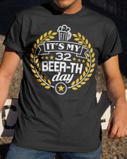 32nd Birthday Classic T-Shirt apparel-classic-tshirt-lifestyle-28