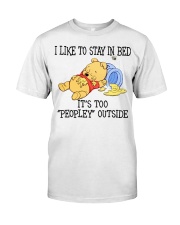 I Like To Stay In Bed Premium Fit Mens Tee tile