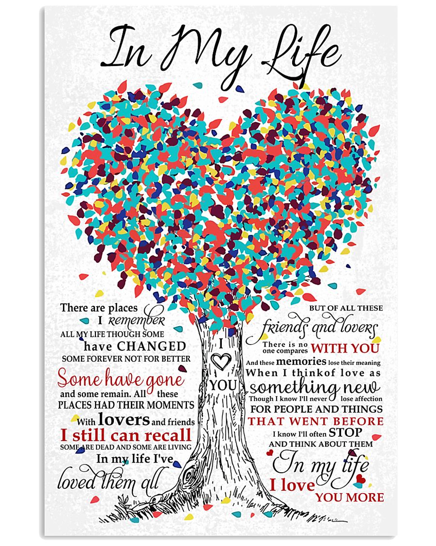 In My Life 24x36 Poster
