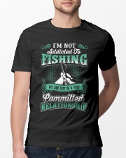 fishing we are just in a very relationship Classic T-Shirt lifestyle-mens-crewneck-front-13
