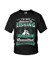 fishing we are just in a very relationship Youth T-Shirt thumbnail