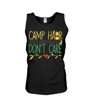 Camp Hair Don't Care Camping Camper Unisex Tank tile