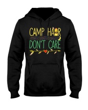 Camp Hair Don't Care Camping Camper Hooded Sweatshirt tile