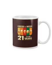21st Birthday Gifts Funny Cheers And Beers Mug tile