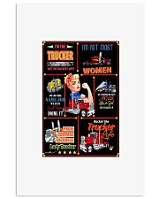 I'm The trucker 24x36 Poster front