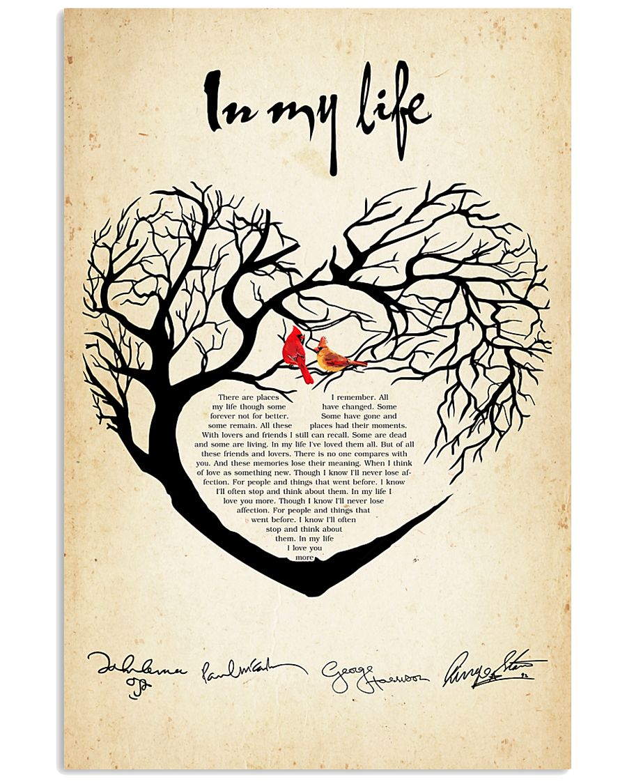 In My Life 24x36 Poster