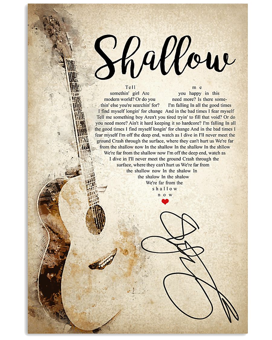 Shallow 24x36 Poster