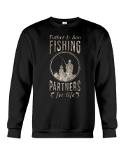 Father and Son Fishing Partners for life Crewneck Sweatshirt tile