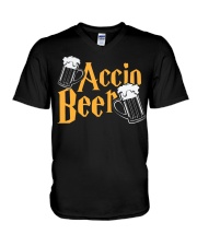 Accio Beer T-shirt Potter Magic Spell Drink F V-Neck T-Shirt tile