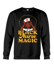 Black nurse magic Crewneck Sweatshirt tile