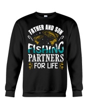 Father and son fishing Crewneck Sweatshirt thumbnail
