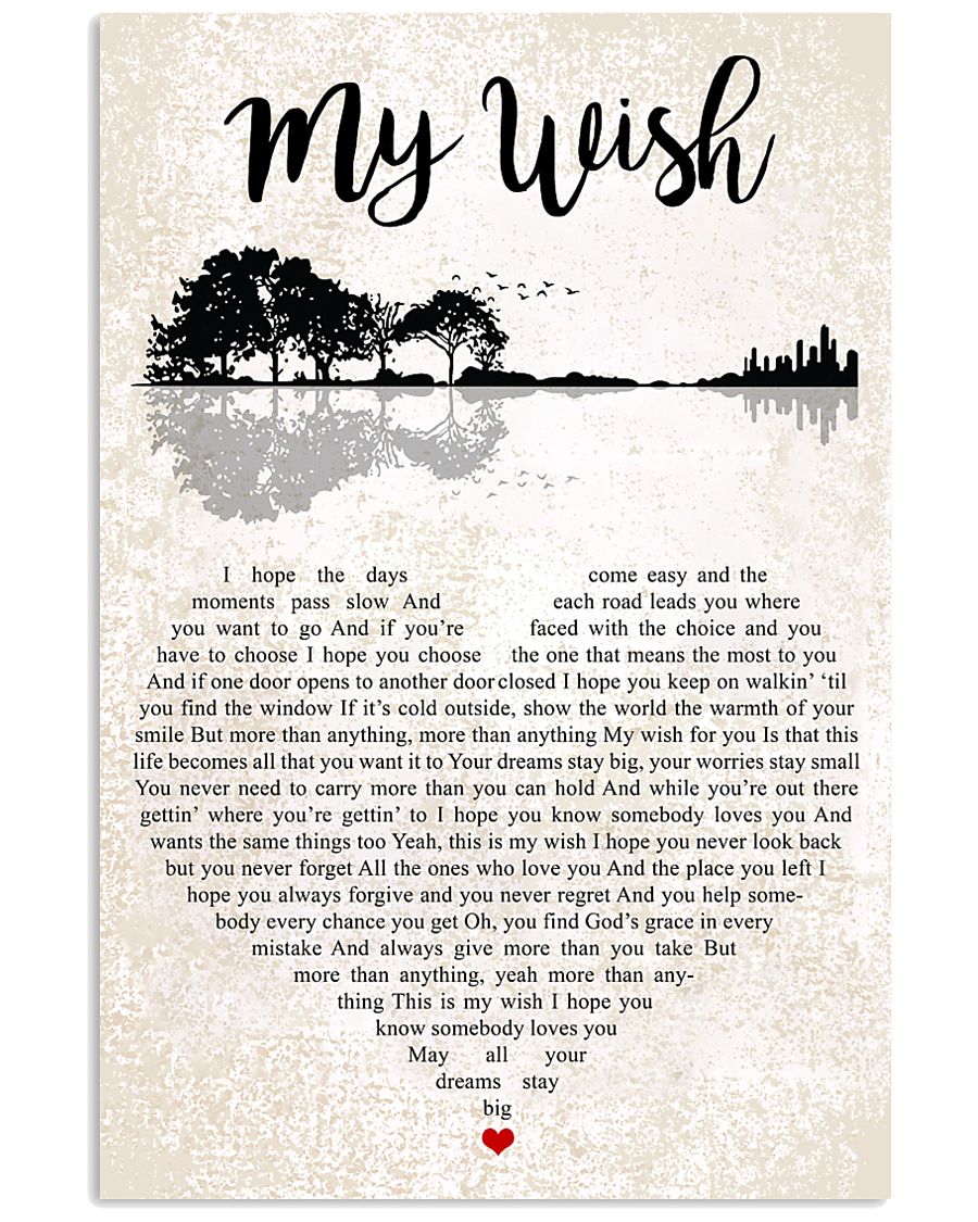 My Wish 24x36 Poster