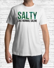 SALTY like normal salaine Classic T-Shirt lifestyle-mens-crewneck-front-1