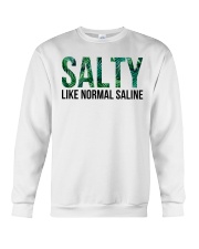 SALTY like normal salaine Crewneck Sweatshirt tile