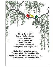 Three Little Birds 24x36 Poster front