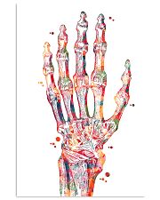 Hand Bones Anatomy 24x36 Poster front