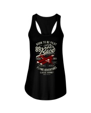 Born To be Pilot Ladies Flowy Tank tile