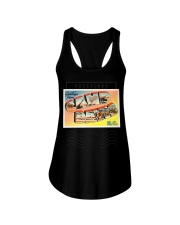 Camp Davis North carolina NC Souvenir Ladies Flowy Tank tile