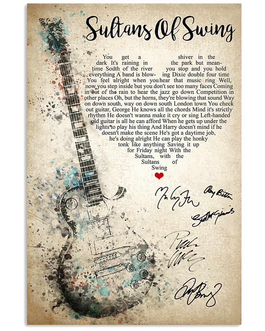 Sultans Of Swing 24x36 Poster